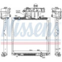 Radiator, engine cooling NISSENS 67225