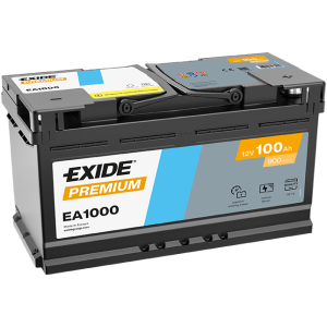 Стартерная аккумуляторная батарея EXIDE EA1000