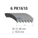 V-ribbed Belt DT Spare Parts 7.54806