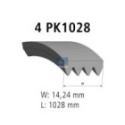 Поликлиновой ремень DT Spare Parts 7.54801