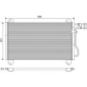 Condenser, air conditioning VALEO 816891