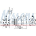 Компрессор, кондиционер NISSENS 89141