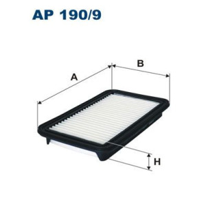 Ilmansuodatin FILTRON AP 190/9