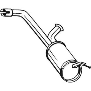 Centre Muffler BOSAL 135-095