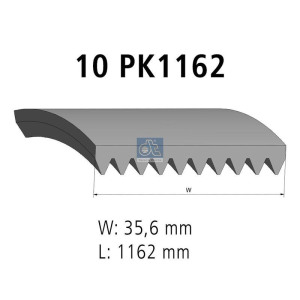 V-ribbed Belt DT Spare Parts 4.81105