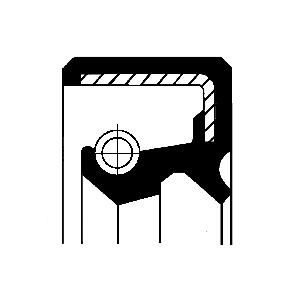 Shaft Seal, manual transmission CORTECO 12001102B