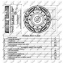 Sidur, radiaatoriventilaator NRF 49019