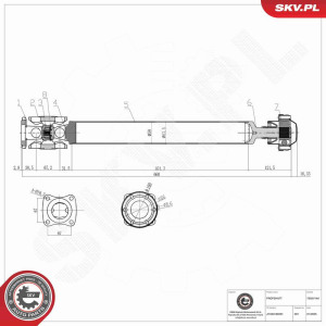 Veovõll ESEN SKV 76SKV144