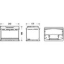 Starter Battery EXIDE EA601