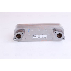 Oil Cooler, engine oil NISSENS 90727