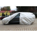 01113 ALUMINIUM CAR COVER with ZIP, REFLECTIVE, size: SUV/VAN L AMIO