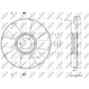 Fan Wheel, engine cooling NRF 49840