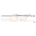 Cable Pull, clutch control COFLE 92.1202.2