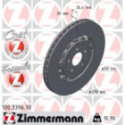 Brake Disc ZIMMERMANN 100.3396.70