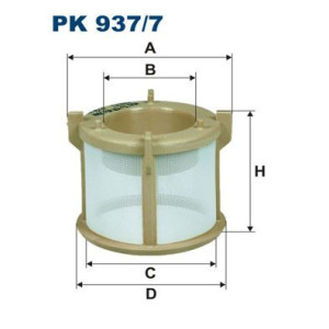 Топливный фильтр FILTRON PK 937/7