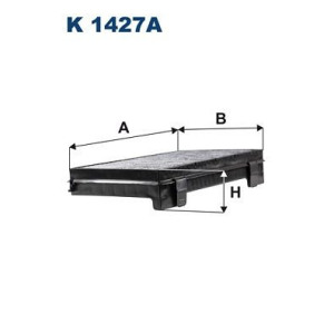 Suodatin, sisäilma FILTRON K 1427A