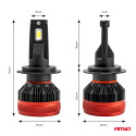 02980 LED Headlights X3 Series H7/H18 AMiO