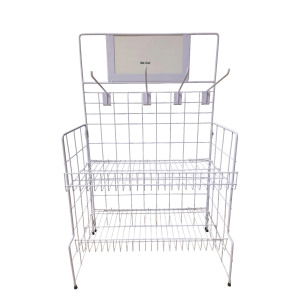 Metallist riiul ABRO CD-100, v&auml;ike, 80&times;50&times;30 cm