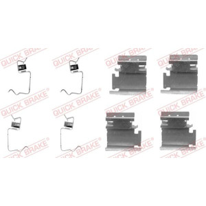 Комплектующие, колодки дискового тормоза QUICK BRAKE 109-1218