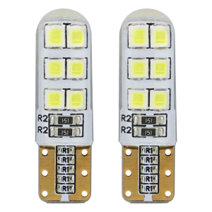 01095 LED STANDARD T10 W5W 12xSMD 2835 12V Silca AMIO