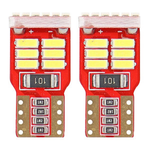 01286 LED CANBUS 18SMD 4014 T10e W5W White 12V AMIO