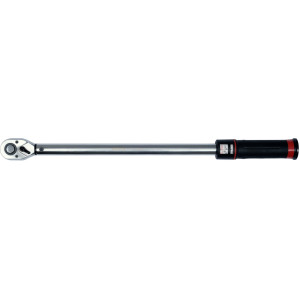 Yato Torque Wrench YT-07609, 1/2" (12.7mm), 65&ndash;350Nm, &plusmn;4%, 550mm, 72 Teeth, 42CrMo Steel Head, PVC Handle