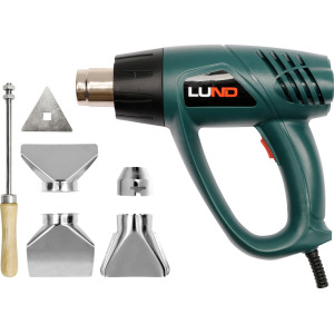 Фен технический 2000 Вт, в наборе LUND (79325)