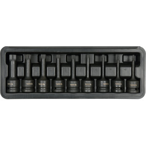 1/2&Prime; spline l&ouml;&ouml;kpadrunite komplekt (9 tk) YT-10691 YATO