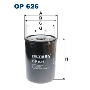 Öljynsuodatin FILTRON OP 626