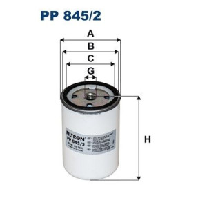 Fuel Filter FILTRON PP 845/2