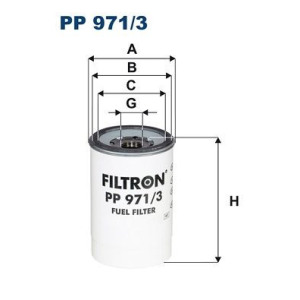 Fuel Filter FILTRON PP 971/3