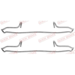 Комплектующие, колодки дискового тормоза QUICK BRAKE 109-1159