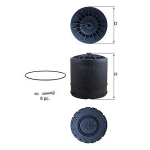Air Dryer Cartridge, compressed-air system MAHLE AL 27