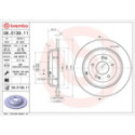 Jarrulevy BREMBO 08.E139.11