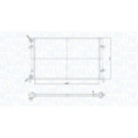 Radiaator,mootorijahutus MAGNETI MARELLI 350213853000