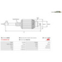 Armature, starter AS-PL SA0046