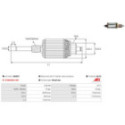 Armature, starter AS-PL SA0057