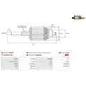 Armature, starter AS-PL SA0078