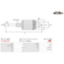 Ankkuri, käynnistinmoottori AS-PL SA0079