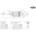 Ankkuri, käynnistinmoottori AS-PL SA4004