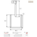 Käynnistinmoottorin hiilet AS-PL SB0010S