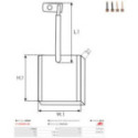 Käynnistinmoottorin hiilet AS-PL SB5028