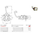 Holder, carbon brushes AS-PL SBH0022
