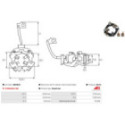 Holder, carbon brushes AS-PL SBH9021