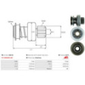 Freewheel Gear, starter AS-PL SD0135