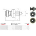 Freewheel Gear, starter AS-PL SD0253