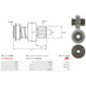 Freewheel Gear, starter AS-PL SD5050