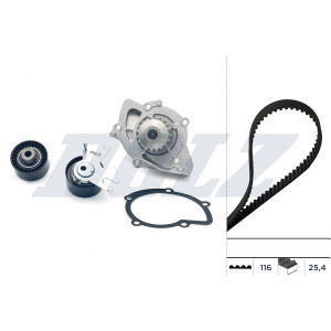 Water Pump & Timing Belt Kit DOLZ KD038