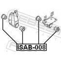 Mounting, control/trailing arm FEBEST ISAB-008