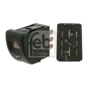 Hazard Warning Light Switch FEBI BILSTEIN 04718